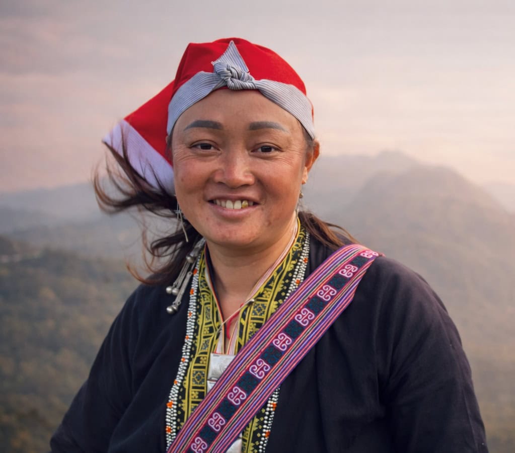 She rides through the mountains not just with wheels — but with will